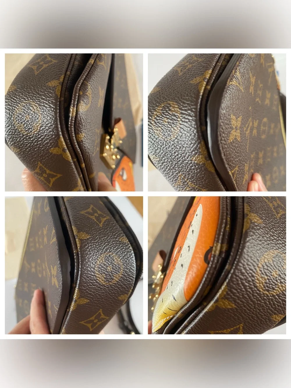 Louis Vuitton pochette Metis (tiger face)